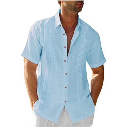 Button Up Shirt - Sky Blue